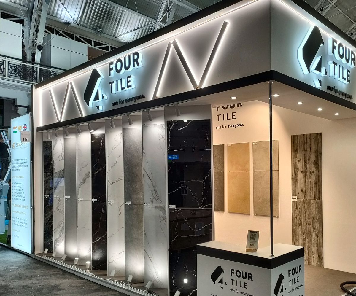Four Tile stand — The Tile Show, London