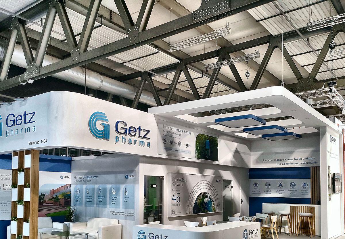 Getz Pharma stand — CPHI Worldwide