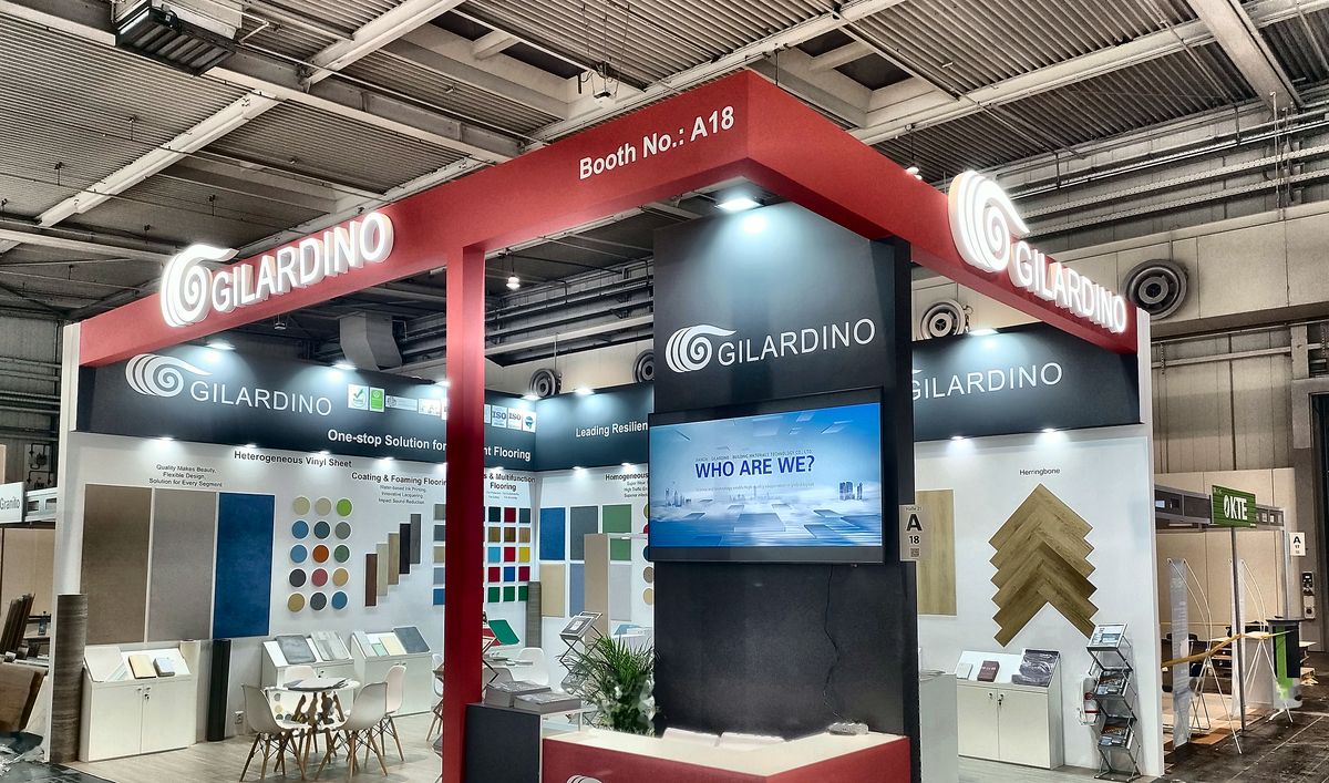 Gilardino stand — Domotex, Hanover