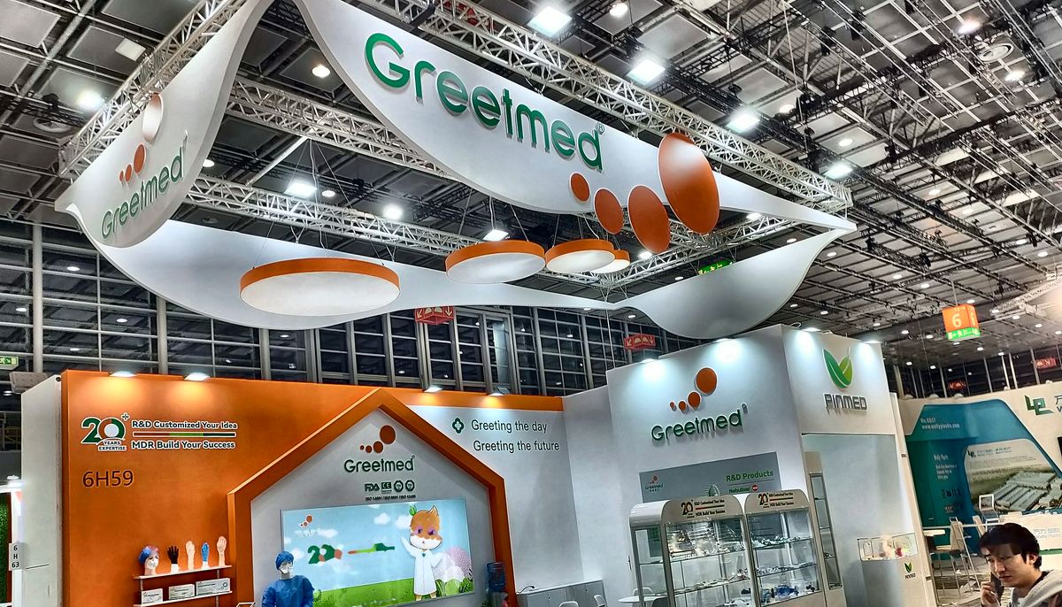 Greetmed stand — MEDICA, Düsseldorf