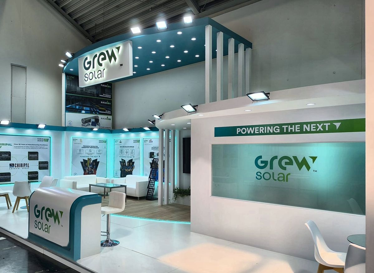 Stand Grew Solar — Intersolar Europe, Munich