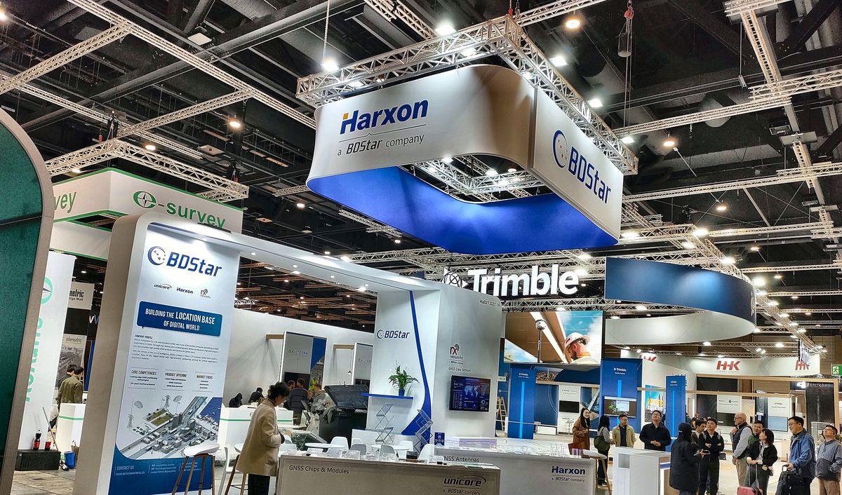 Harxon and BDStar stand — INTERGEO