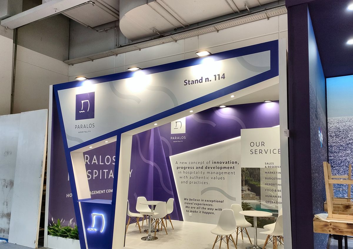Paralos Hospitality stand — ITB, Berlin