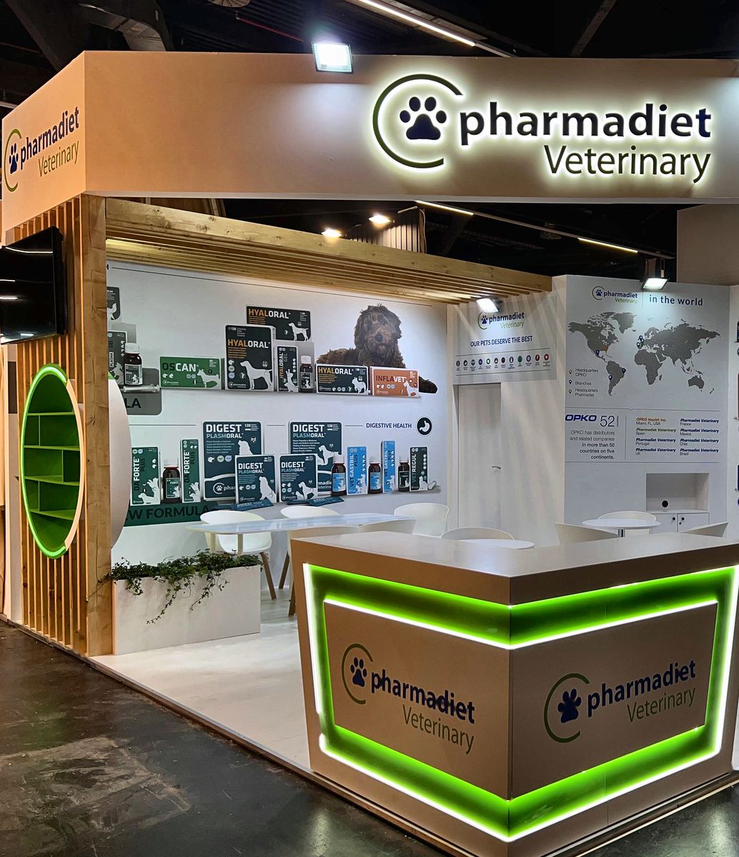 Stand Pharmadiet Veterinary — Interzoo, Nuremberg