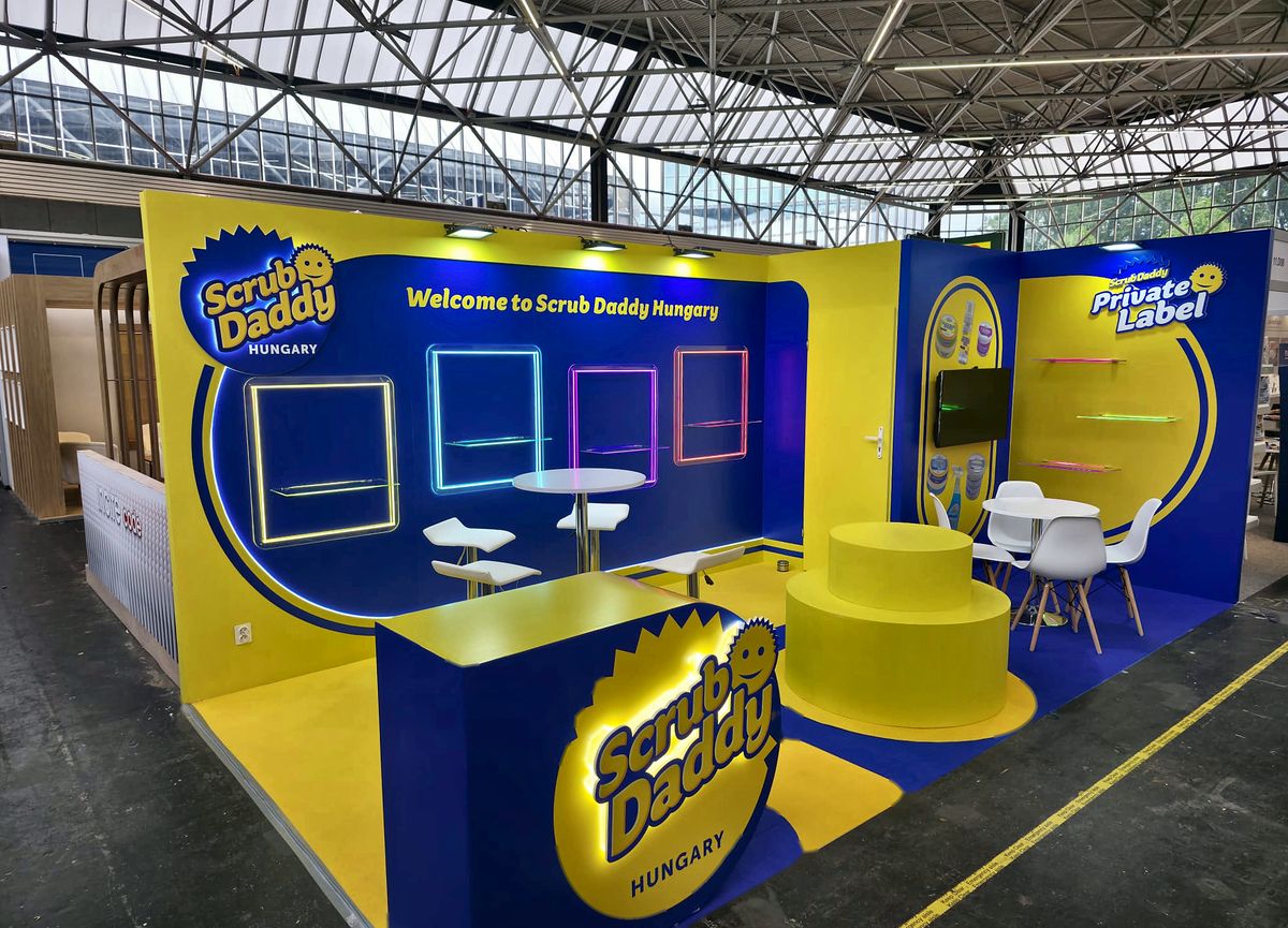 Stand Scrub Daddy — PLMA, Amsterdam