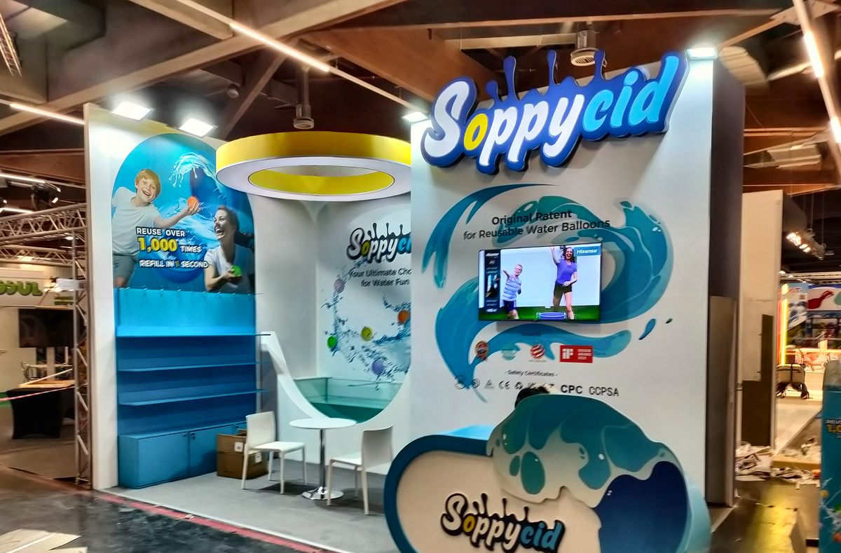Soppycid stand — Spielwarenmesse, Nuremberg